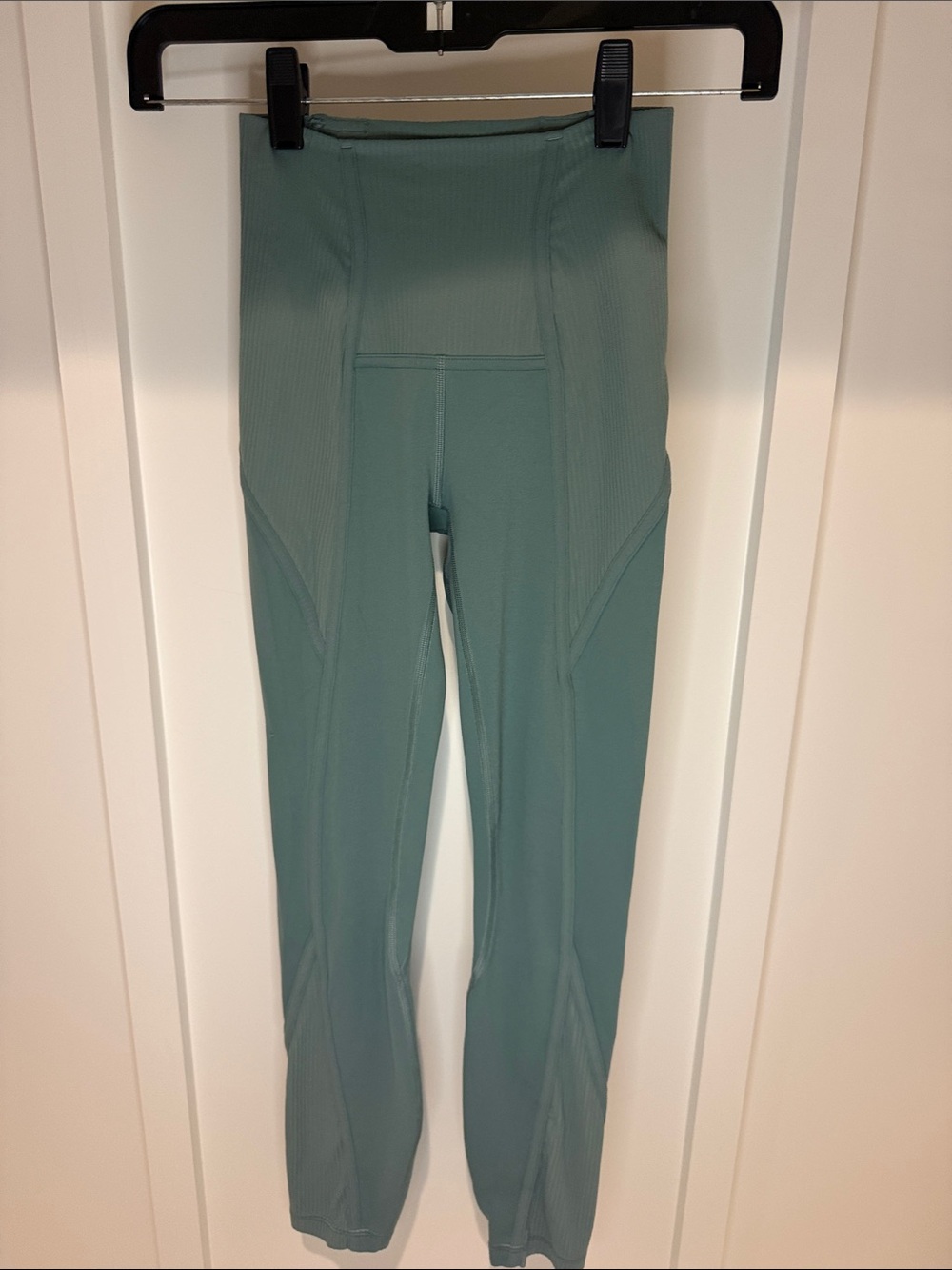 Lululemon Align High Rise Tights 25” Ribbed Nulu Tidal Teal